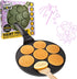 Fairy Friends Mini Pancake Pan - Make 7 Unique Flapjacks - Nonstick Griddle for Breakfast Magic & Easy Cleanup - Fun Gift for Kids and Adults, Boys or Girls