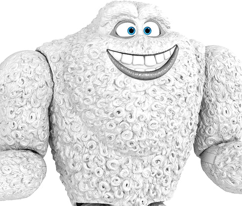 Disney Pixar Monsters, Inc. Abominable Snowman Action Figure 8-in Tall, Posable with Authentic Detail, Collectible Movie Toy, Kids Gift Ages 3 Years Old & Up