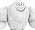 Disney Pixar Monsters, Inc. Abominable Snowman Action Figure 8-in Tall, Posable with Authentic Detail, Collectible Movie Toy, Kids Gift Ages 3 Years Old & Up