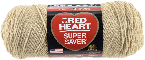 RED HEART Super Saver Yarn, Buff