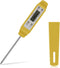 UTours Digital Food Cooking Thermometer,304 Stainless Steel Digital Thermometer Instant Read Meat Thermometer for Kitchen BBQ Grill Smoker Milk and Water (Yellow) - Amazon Vine