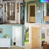 Twin Door Draft Stopper36 in Under Door Draft Stopper Bottom Seal Weather Stripping Window Breeze Blocker Sound Blocker Adjustable Door SweepsDouble Sided-Removable and WashableCheck Gray