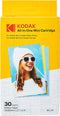 KODAK Mini 2 Photo Printer Cartridge MC All-in-One Paper and Color Ink Cartridge Refill - Compatible with Mini Shot Camera, Mini 2 Printer (Not Original Mini) 30 Pack