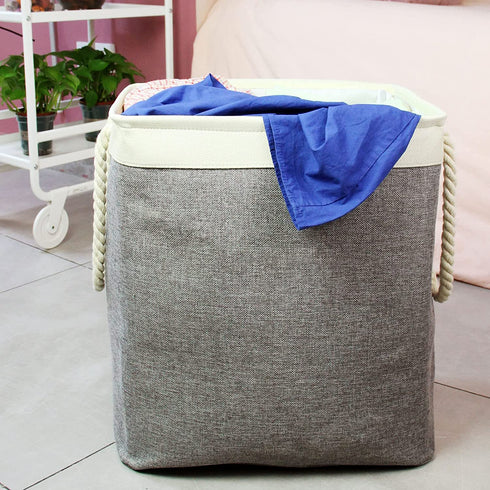 Casaphoria Laundry Basket with Handles & Brackets 65L Small/Large/Tall Hamper for Girl Collapsible Washing Bin Built-in Lining for Bedroom Dorm Clothing Storage