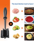 2 Pack Meat Chopper, Ground Beef Chopper, Heat Resistant Meat Chopper for Ground Beef, Hamburger Meat, Turkey and More, Nylon Hamburger Chopper and Non-Stick Meat Masher, Mix and Chop Kitchen Tool