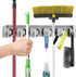 Shovel, Rake and Tool Holder with Hooks- Wall Mounted Organizer for Garage, Closet, or Shed-Hang Home and Garden Tools-Space Saving Rack by Stalwart
