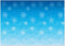 Beistle Printed Plastic Holiday Ice Snowflake Winter Wonderland Photography Backdrop Background Christmas Party Decorations, 4' x 30', Blue/White