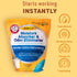 Arm & Hammer Clean Burst Moisture Absorber and Odor Eliminator Refill, 2 Pack, 14 Oz. Each, White, 28 Ounces