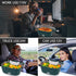 Electric Lunch Box -- Toursion Portable Food Heater 2 in 1 for Car/Truck and Work 110V&12V-24V 40W, Removable Stainless Steel Portable Food Warmer 1.5L, Spoon and 2 Compartments Included (Dark Green)
