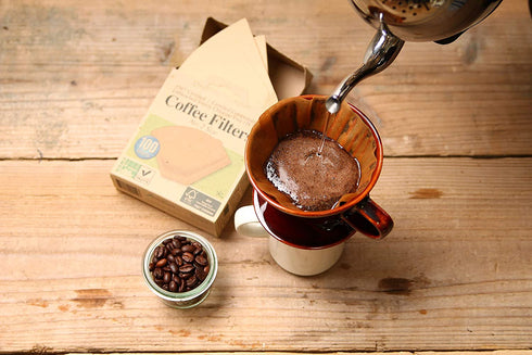 If You Care Unbleached Coffee Filters, #6 - Pack of 100 Cone Shaped, All Natural, Biodegradable, Compostable, Chlorine Free