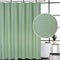Sage Green Shower Curtain, Waffle Weave Polyester Fabric Shower Curtains for Bathroom Washable, Sage Green, 72x72 Inch