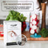 Masontops Pickle Pebble Glass Infinity Weights for Fermenting - Pickling Weight Set - Small/Regular Mouth Mason Jar Fermentation