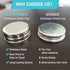 Spice Jars - Spice Containers - Spice Jar - 14 Square Glass Spice Bottles (4 oz) with 60 Chalkboard Labels, Chalk Marker, Stainless Steel Lid, Shaker Insert Tops, Funnel - Complete Organizer Set