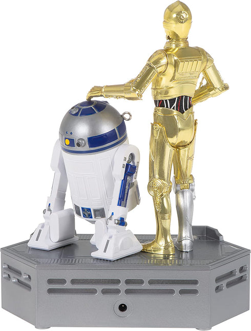 Hallmark Keepsake Christmas Ornament 2021, Star Wars: A New Hope Collection C-3PO and R2-D2, Storytellers Light and Sound