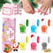 TOMICCA Kids Nail Polish, Non-Toxic Peel-Off Nail Polish Set for Girls, Natural Safe Quick Dry Water Based Nail Polish Gifts Toys Kit for Girls Toddlers Kids Age 3-12