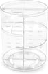 360° Rotating Makeup Organizer, Spinning Bathroom Organizer Countertop, Cosmetic Organizer Makeup Holder Shelf, Make Up Organizers and Storage for Bedroom, Transparent