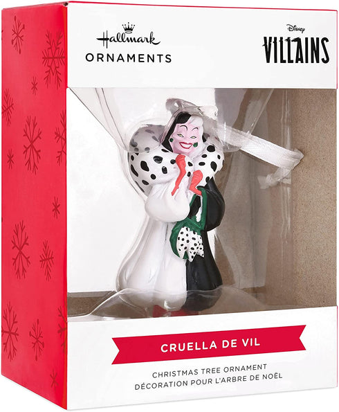 Hallmark Disney 101 Dalmatians Cruella De Vil Christmas Ornament