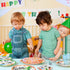 Watercolor Dinosaur Party Plates and Napkins - Dinosaur Birthday Party Supplies Bundles for Boys Kids Disposable Luncheon Dinner Dessert Cake Plates Napkins Tableware Set Serves 16 Guests 48 Pieces
