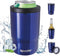 KOOZIE Stainless Steel Triple 3-in-1 Can Cooler, Bottle or Tumbler with Lid for 12 oz Standard Cans | Double Wall Vacuum Insulated for Hot and Cold Drinks (Royal)