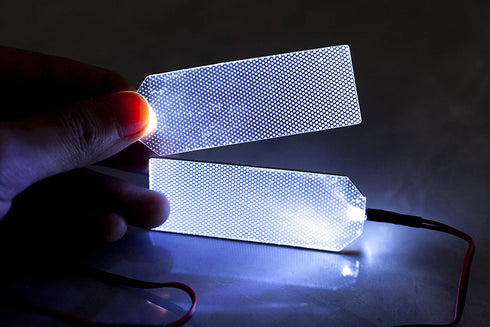Iron Man Flexible Helmet led Light Decorations Batman led Lights Flexible Cosplay DIY kit Decorations RGB Superhero for Men Gifts
