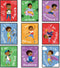 Set of 9 Boys Room Bedroom Decor Black Boy Wall Decoration Art Decor Motivational Black Boy Posters Wall Decorations Motivational Wall Decor Art for Tween Boys Room (Unframed, 8 x 10 Inch)