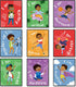 Set of 9 Boys Room Bedroom Decor Black Boy Wall Decoration Art Decor Motivational Black Boy Posters Wall Decorations Motivational Wall Decor Art for Tween Boys Room (Unframed, 8 x 10 Inch)