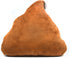 YINGGG 32cm Poop Plush Pillow Round Triangle Emotion Cushion Cute Decorative Stuffed Toy Brown Gifts for Kids and Friends