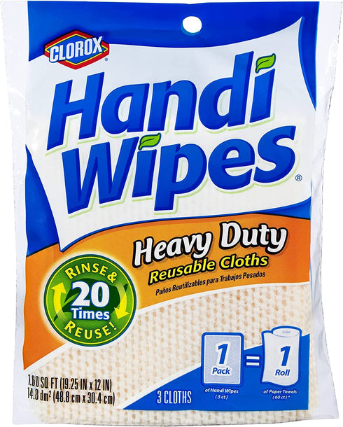 Handi Wipes Heavy Duty 3Ct 6-Pack