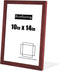 10x14 inch Wood Picture Frames for Wall Hanging,Diamond Painting Frames Rectangle Baby Scan Picture Frame for Family Walls Decoration,Anniversary,Wedding,Christmas,Halloween,Shower,Certificate (Red)