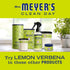 Mrs. Meyer's Room and Air Freshener Spray, Non-Aerosol Spray Bottle Infused with Essential Oils, Lemon Verbena Scent, 8 fl oz - Pack of 3