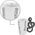 Clef Note Musical Novelty Mug - Fairly Odd Novelties - Fun Coffee Tea Band Gift