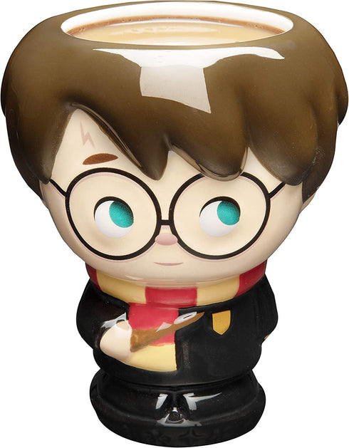 Harry Potter Coffee Mug, 16 Oz - Harry Figural Kawaii Goblet Cup Design - Ceramic, No Handle - Cupful of Cute by Jerrod Maruyama
