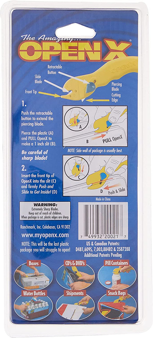 Ranchmark OpenX Dual Blade Universal Package Opener 7L x 1 1/2H inches
