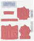 Stampers Anonymous Rubber Stamp Set, 7 by 8.5-Inch, Classics No.1