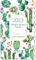 2023 Planner Refills - 2023 Weekly & Monthly Planner Refill, A6 Refill Paper, A6 Planner Inserts, 3-3/4" x 6-3/4", Planner Refills 2023 with Monthly Tabs, 6-Hole Punched, Loose Leaf