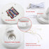 FUCHSUN Led Birch Tree Light Tabletop Bonsai Tree 20 Inches Decorative Fairy Light Artificial Tree Battery Operated Twig Lamp for Party Wedding Holiday Festival Christmas Decoration - White