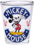 Silver Buffalo Disney Classic Mickey Mouse 4 Pack Mini Glasses, 1.5 Ounces