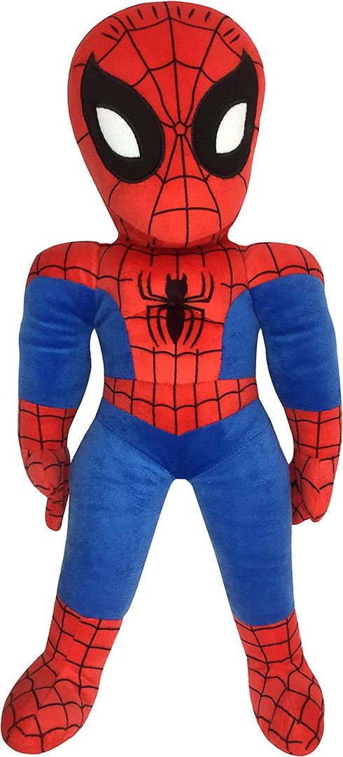 Jay Franco Marvel Super Hero Adventures Toddler Spiderman Plush Stuffed Pillow Buddy - Super Soft Polyester Microfiber, 20 inch (Official Marvel Product)
