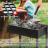 Grill Brush and Scraper Bristle Free Safe BBQ Brush for Grill 18'' Stainless Grill Grate Cleaner - Safe Grill Accessories for Porcelain/Weber Gas/Charcoal Grill Gifts for Grill Wizard