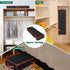 Yescom Christmas Wrapping Paper Storage Box Divider Xmas Decor Organizer Container, Black