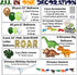 Dinosaur Party Decorations, Dinosaur Birthday Party Supplies for Boys Girls, Dino Party Decorations with Jurassic Park Themed, Godzilla T Rex Balloons, ROAR for Kids first, 2, 3, 4 year old (GOLD)