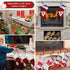 Christmas Stocking Holders for Mantle Set 4,Protective Pads Christmas Stocking Holders for Fireplace Mantle,Multi-uses Stocking Hooks for Mantle,Mantel Stocking Holders Clip for Xmas Party Decoration