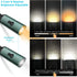 HUNYYN Neck Light, USB Rechargeable LED Reading Light for Book in Bed, 3 Colors Brightness Adjustable Hands Free Hug Light for Reading, Knitting, Crocheting, Camping, Repairing