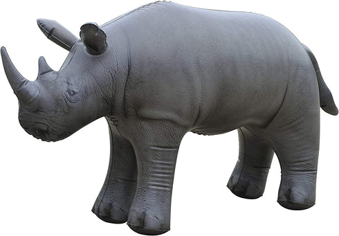 Rhino Inflatable Animal Baby White Rhinoceros wild life 36 inches party decoration stuffed animal photo prop by Jet Creations AN-RHINO