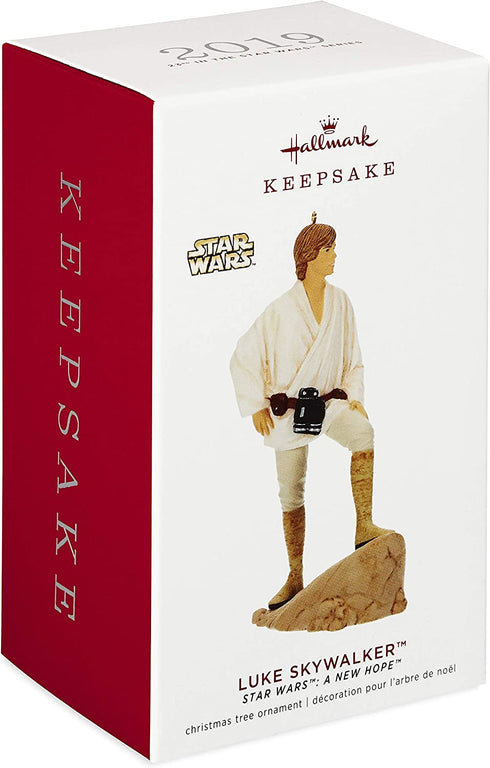 Hallmark Keepsake Christmas Ornament 2019 Year Dated Star Wars: A New Hope Luke Skywalker