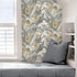 NuWallpaper NU2927 Neutral Paradise Peel & Stick Wallpaper, Grey