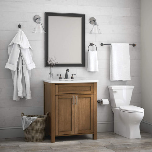 Franklin Brass Kinla Toilet Paper Holder, Delta Oil Rubbed Bronze, Bathroom Accessories, KIN50-OB1 6.75 x 3.25 x 2.13 Inches