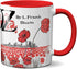 The Wonderful Wizard of Oz by Frank Baum Mug. Coffee Mug with Wizard of Oz Poppy field book design,Literature Mug, Book Mug, Bookish Mug, Book Lover Mug