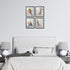 Rainbow Basketball Wall Art Decor - Set of 4 (8x10) Unframed Poster Prints