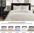 Madison Park Quebec Twin Size Quilt Bedding Set - Ivory , Damask 2 Piece Bedding Quilt Coverlets Ultra Soft Microfiber Bed Quilts Quilted Coverlet